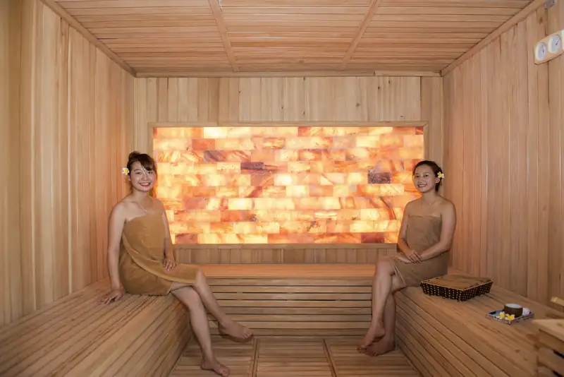 Phòng xông đá muối Himalaya ở Serena Spa, Kim Bôi